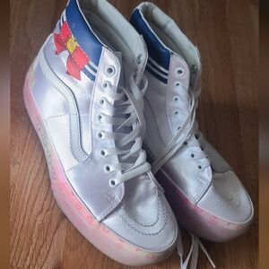 Official Sailor Moon Anime High Top Vans Sneakers